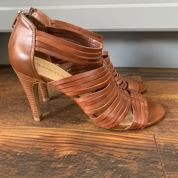 Franco sarto strappy heels clearance